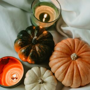Ceramic Pumpkin Tealight "Hand Built Pottery" - 7th October