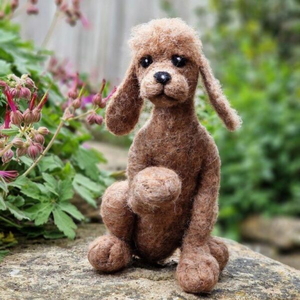 Furzie Wool Sculpture "Cartoon Dogs" - Monday 11th Aug 2025